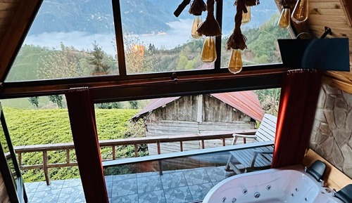 Bungalow Deluxe, balcón, vistas a la montaña
