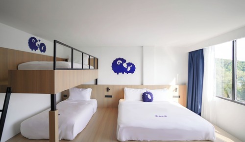 Habitación cuádruple familiar
