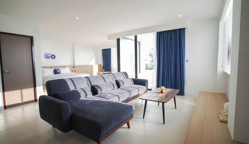 Suite estudio, vistas al mar
