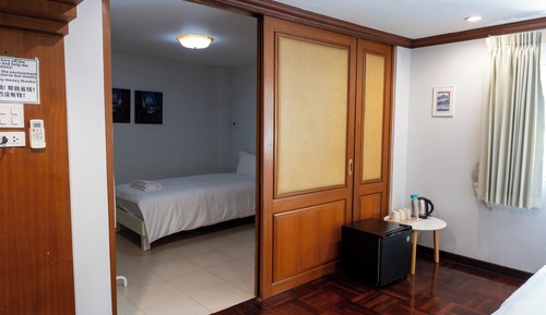 Suite familiar, vistas al jardín
