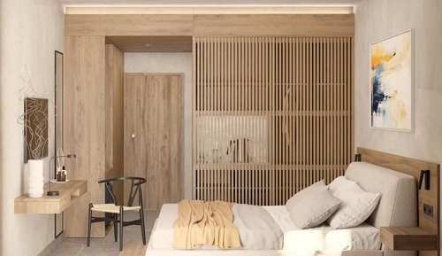 Suite superior, vistas al jardín