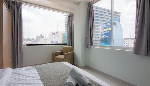 Apartamento panorámico, 1 habitación, no fumadores, vistas a la ciudad