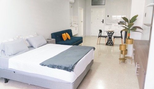 Apartamento Confort, cocina básica