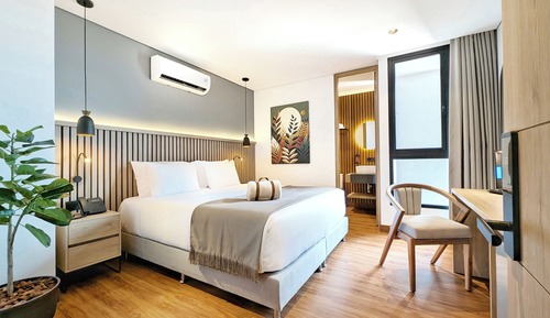 Habitación estándar doble, vistas a la ciudad