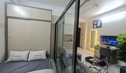 Apartamento básico, 1 cama de matrimonio