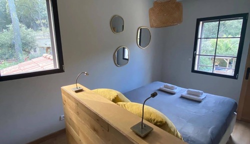 Habitación doble, vistas a la piscina