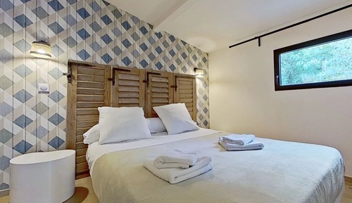 Habitación clásica doble, patio