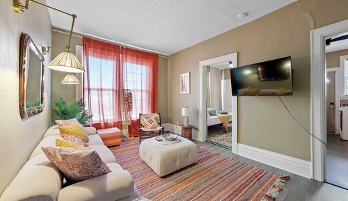 Apartamento, varias camas, patio, vistas al jardín (Merion Village Residences 1164.5)