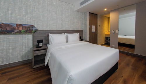 Habitación, 1 cama de matrimonio, no fumadores, frigorífico