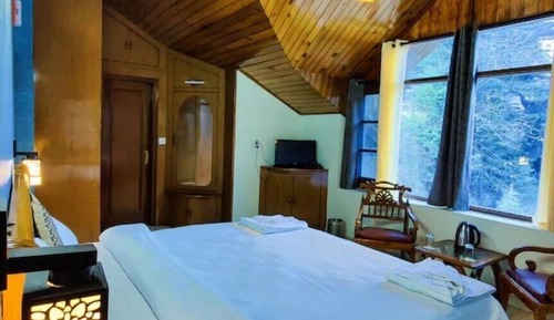 Habitación Deluxe doble, balcón, vistas a la montaña
