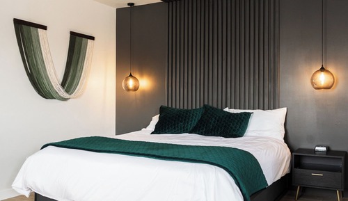 Estudio Premium, 1 cama de matrimonio grande con sofá cama