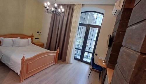 Habitación Deluxe doble, balcón, vistas al patio