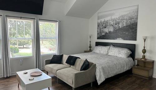 Apartamento, baño privado, vistas al jardín (The Loft)