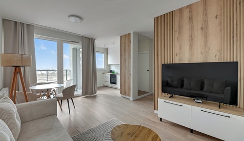 Apartamento, balcón, vistas a la ciudad