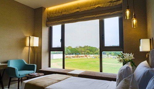 Habitación Deluxe con 1 cama doble o 2 individuales, no fumadores, Aire acondicionado