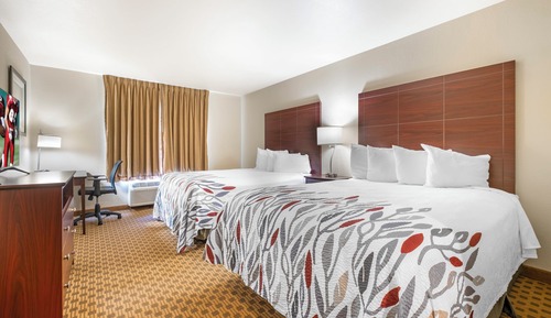 Habitación Deluxe, 2 camas de matrimonio, accesible para personas con discapacidad, no fumadores