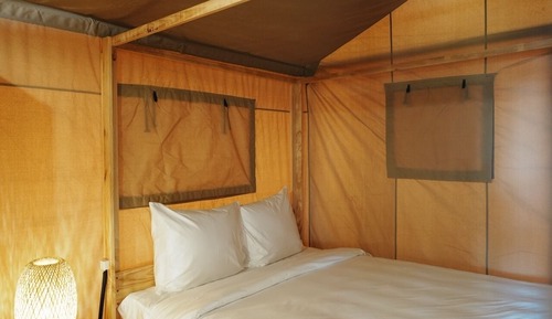 Tienda, 2 habitaciones, vistas al jardín (Peaceful Tent)