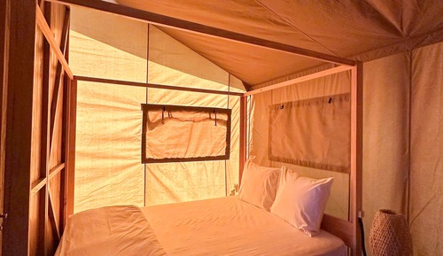 Tienda, 3 habitaciones, vistas a la piscina (Grateful Tent)