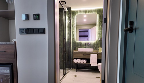 Habitación Deluxe con 1 cama doble o 2 individuales, baño privado, vistas a la ciudad