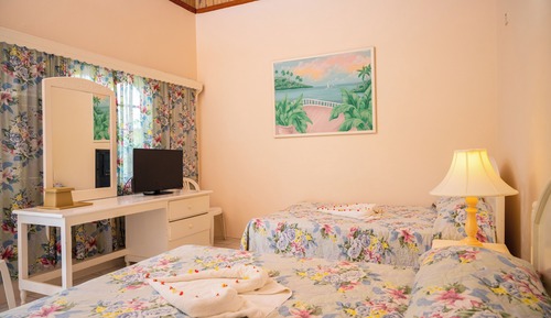 Habitación básica doble, vistas al jardín