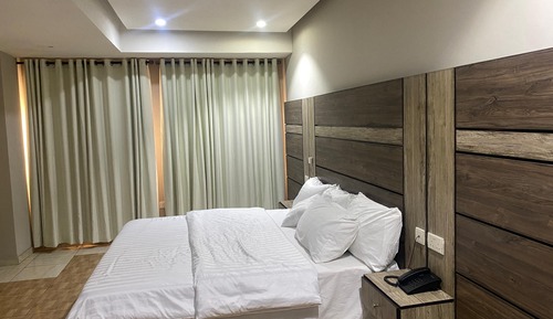Suite Deluxe, balcón, vistas a la ciudad