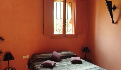 Habitación básica doble, 1 cama doble, vistas a la piscina (Zouaina)
