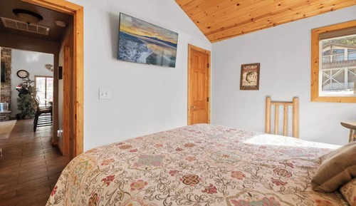 Cabaña Confort, 3 habitaciones, chimenea, vistas al lago