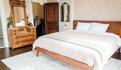 Habitación de lujo doble, 1 cama de matrimonio grande, vistas a la montaña