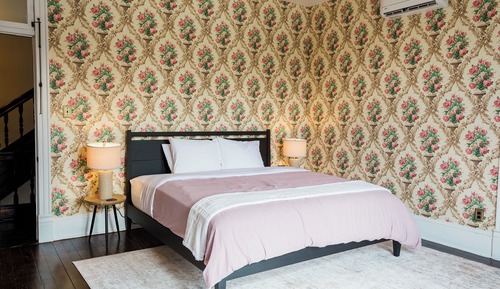 Habitación de lujo doble, 1 cama de matrimonio grande, bañera, vistas a la montaña