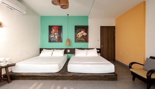 Habitación Deluxe doble, vistas a la montaña
