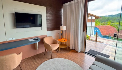 Habitación Deluxe con 2 camas individuales, vistas a la laguna