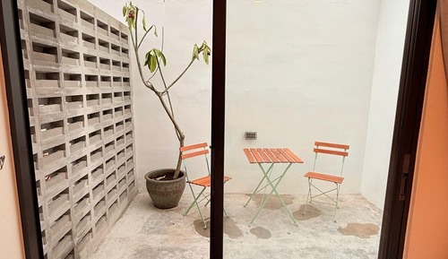 Habitación cuádruple superior, patio, vistas al patio