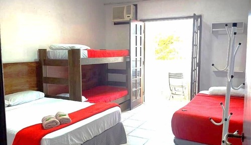 Habitación familiar, balcón