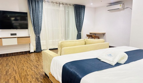 Habitación Deluxe con 1 cama doble o 2 individuales