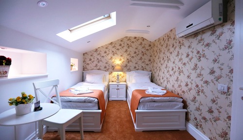 Habitación clásica con 2 camas individuales, vistas a la ciudad