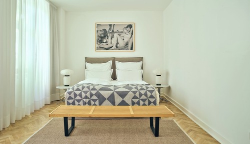 Apartamento, vistas al jardín