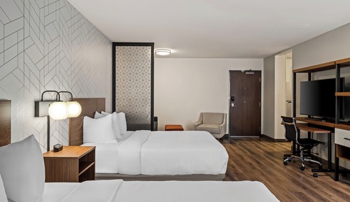 Suite, 2 camas de matrimonio, accesible para personas con discapacidad, no fumadores