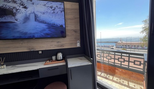 Habitación básica doble, vistas al mar