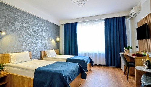 Habitación con 1 cama doble o 2 individuales