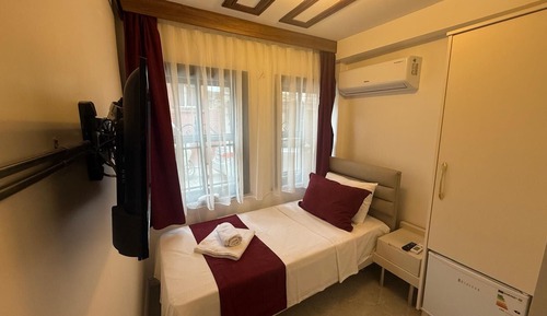 Habitación individual económica, vistas a la ciudad