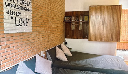 Habitación familiar doble, vistas al lago