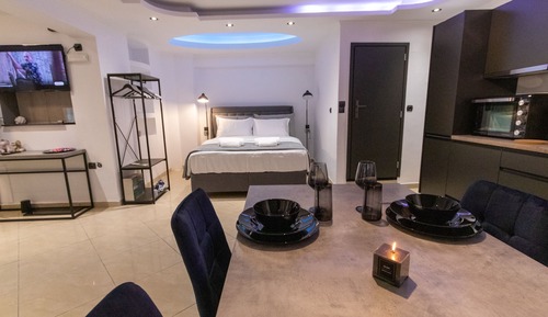 Suite de diseño, cocina, planta baja