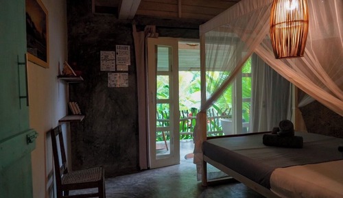 Habitación Deluxe doble, 1 cama de matrimonio, vistas al jardín, junto a la playa
