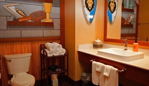 Knights & Dragons Deluxe Room at Castle Hotel