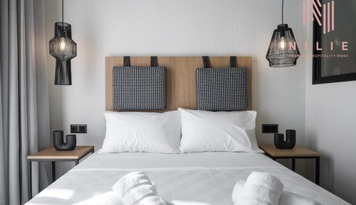 Suite estudio, balcón