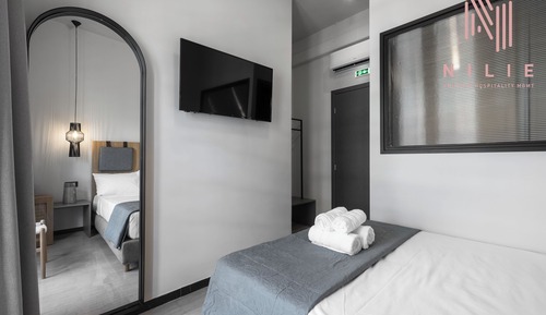 Suite estudio, balcón