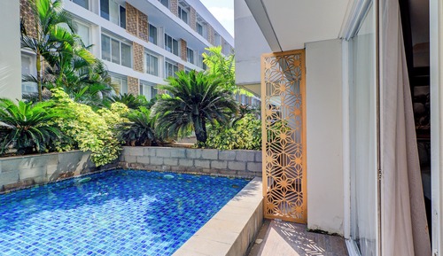 Suite junior, acceso a la piscina
