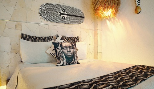 Habitación cuádruple superior, junto a la piscina