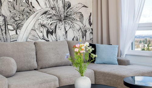 Apartamento de lujo, balcón, vistas a la ciudad