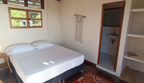 Bungalow, baño privado, vistas al mar